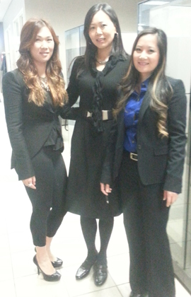 Quin, Lan and Tracy